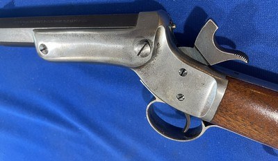 Antique STEVENS TIP-UP SPORTING RIFLE .22 SHORT FINE + COND. - Image 10 of 17
