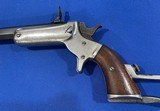 Antique STEVENS No. 34 HUNTER'S PET POCKET RIFLE & STOCK .38 RF - Image 3 of 20