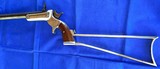 Antique STEVENS No. 34 HUNTER'S PET POCKET RIFLE & STOCK .38 RF - Image 7 of 20