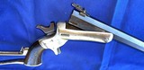 Antique STEVENS No. 34 HUNTER'S PET POCKET RIFLE & STOCK .38 RF - Image 11 of 20