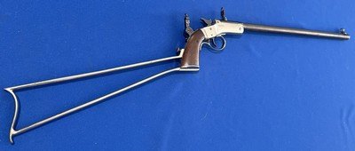 Vintage .25 STEVENS POCKET RIFLE No. 40 NEW MODEL WITH STOCK & TANG SIGHT - Image 6 of 18