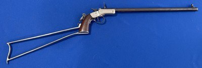 Vintage .25 STEVENS POCKET RIFLE No. 40 NEW MODEL WITH STOCK & TANG SIGHT - Image 1 of 18
