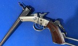 Vintage .25 STEVENS POCKET RIFLE No. 40 NEW MODEL WITH STOCK & TANG SIGHT - Image 12 of 18