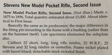 Antique STEVENS SECOND MODEL POCKET RIFLE & MATCHING STOCK .22 RF - Image 3 of 13