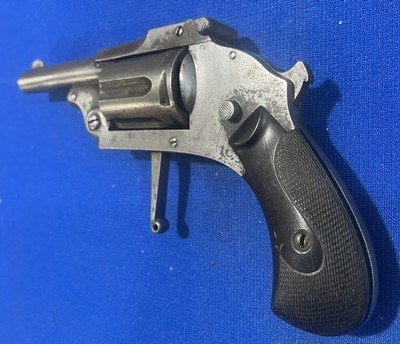 Antique UNIQUE BELGIUM VELO-DOG REVOLVER TOP BREAK DOUBLE ACTION - Image 2 of 12