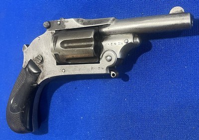 Antique UNIQUE BELGIUM VELO-DOG REVOLVER TOP BREAK DOUBLE ACTION - Image 5 of 12