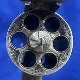 Antique UNIQUE BELGIUM VELO-DOG REVOLVER TOP BREAK DOUBLE ACTION - Image 11 of 12