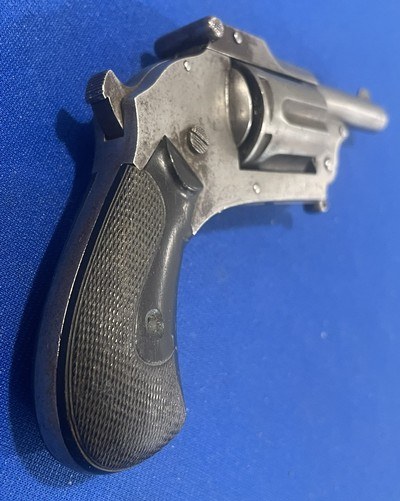 Antique UNIQUE BELGIUM VELO-DOG REVOLVER TOP BREAK DOUBLE ACTION - Image 6 of 12
