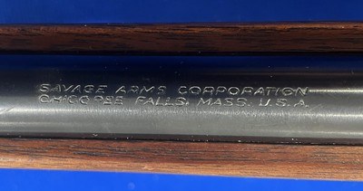 Vintage 1956 MODEL 99 SAVAGE RIFLE .300 VERY NICE - Image 7 of 19