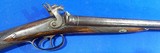 Antique CIVIL WAR ERA PERCUSSION DOUBLE SxS 10 Ga. SHOTGUN - Image 11 of 20