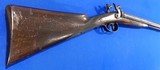 Antique CIVIL WAR ERA PERCUSSION DOUBLE SxS 10 Ga. SHOTGUN - Image 9 of 20