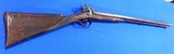 Antique CIVIL WAR ERA PERCUSSION DOUBLE SxS 10 Ga. SHOTGUN - Image 8 of 20