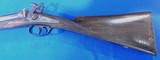 Antique CIVIL WAR ERA PERCUSSION DOUBLE SxS 10 Ga. SHOTGUN - Image 2 of 20