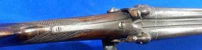 Antique CIVIL WAR ERA PERCUSSION DOUBLE SxS 10 Ga. SHOTGUN - Image 18 of 20