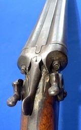 Antique T. BARKER COACH GUARD SxS SHOTGUN COWBOY ACTION - Image 5 of 13