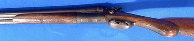 Antique T. BARKER COACH GUARD SxS SHOTGUN COWBOY ACTION - Image 7 of 13