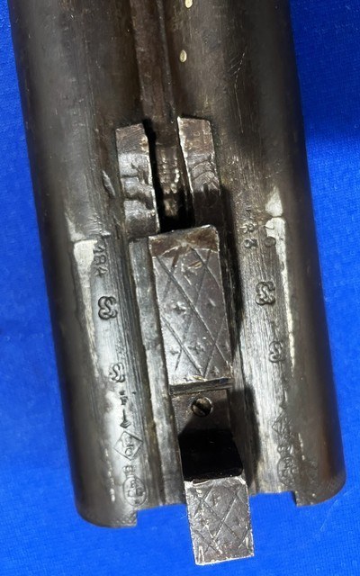 Antique T. BARKER COACH GUARD SxS SHOTGUN COWBOY ACTION - Image 11 of 13