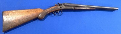 Antique T. BARKER COACH GUARD SxS SHOTGUN COWBOY ACTION - Image 1 of 13