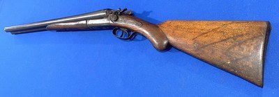 Antique T. BARKER COACH GUARD SxS SHOTGUN COWBOY ACTION - Image 6 of 13
