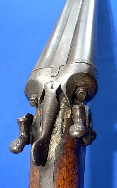 Antique T. BARKER COACH GUARD SxS SHOTGUN COWBOY ACTION - Image 5 of 13
