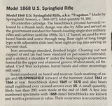 Antique 1868 SPRINGFIELD 50-70 TRAPDOOR RIFLE - Image 2 of 20