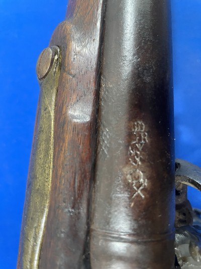 Antique ORIGINAL M 1793 FLINTLOCK BROWN BESS MUSKET - Image 7 of 20