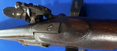 Antique ORIGINAL M 1793 FLINTLOCK BROWN BESS MUSKET - Image 19 of 20