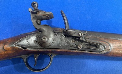 Antique ORIGINAL M 1793 FLINTLOCK BROWN BESS MUSKET - Image 3 of 20