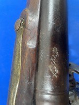 Antique ORIGINAL M 1793 FLINTLOCK BROWN BESS MUSKET - Image 7 of 20