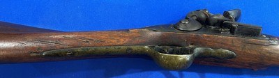 Antique ORIGINAL M 1793 FLINTLOCK BROWN BESS MUSKET - Image 13 of 20