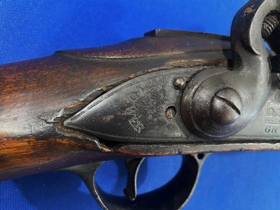 Antique ORIGINAL M 1793 FLINTLOCK BROWN BESS MUSKET - Image 6 of 20