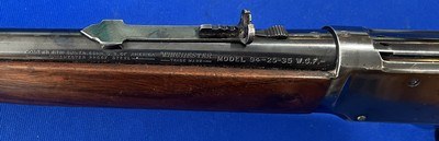 Vintage 1948 WINCHESTER FLAT BAND .25-35 CARBINE FINE PLUS - Image 10 of 14