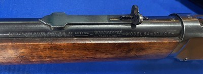 Vintage WINCHESTER 94 CARBINE .30 WCF FINE PLUS ORIGINAL - Image 17 of 18