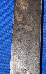 Antique BROWN BESS SOCKET BAYONET BY 