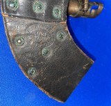 Antique 1861-1865 SOCKET U.S. BAYONET & HARTZELL SCABBARD - Image 3 of 12