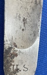 Antique 1861-1865 SOCKET U.S. BAYONET & HARTZELL SCABBARD - Image 9 of 12
