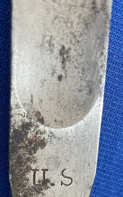 Antique 1861-1865 SOCKET U.S. BAYONET & HARTZELL SCABBARD - Image 9 of 12