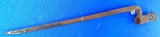 Antique BRITISH REVOLUTIONARY WAR SOCKET FUSIL BAYONET #312 - Image 4 of 5