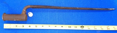 Antique BRITISH REVOLUTIONARY WAR SOCKET FUSIL BAYONET #312 - Image 1 of 5
