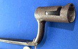 Antique AMERICAN 1812 WAR BAYONET MARKED CONTRACT MUSKET #314 - Image 4 of 7