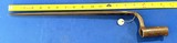 Antique AMERICAN 1812 WAR BAYONET MARKED CONTRACT MUSKET #314