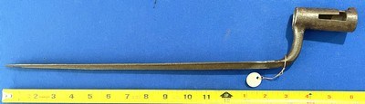 Antique AMERICAN 1812 WAR BAYONET MARKED CONTRACT MUSKET #314 - Image 3 of 7