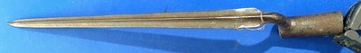 Antique AMERICAN 1812 WAR BAYONET MARKED CONTRACT MUSKET #314 - Image 7 of 7