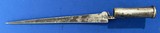 Antique BRITISH REVOLUTIONARY WAR FUSIL MUSKET BAYONET #313 - Image 6 of 7