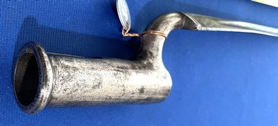 Antique BRITISH REVOLUTIONARY WAR FUSIL MUSKET BAYONET #313 - Image 3 of 7