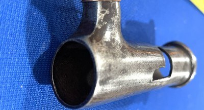 Antique BRITISH REVOLUTIONARY WAR FUSIL MUSKET BAYONET #313 - Image 4 of 7