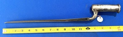 Antique BRITISH REVOLUTIONARY WAR FUSIL MUSKET BAYONET #313 - Image 2 of 7