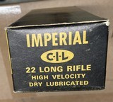 Vintage .22 LR AMMO MINT FULL BRICK 500 ROUNDS IMPERIAL CIL - Image 6 of 6
