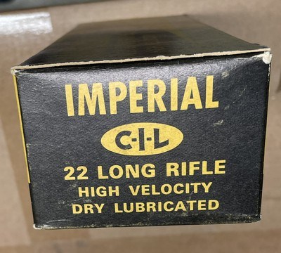Vintage .22 LR AMMO MINT FULL BRICK 500 ROUNDS IMPERIAL CIL - Image 6 of 6