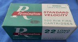 Vintage .22 LR AMMO FULL BRICK REMINGTON 500 RNDS. STANDARD VELOCITY - Image 1 of 4